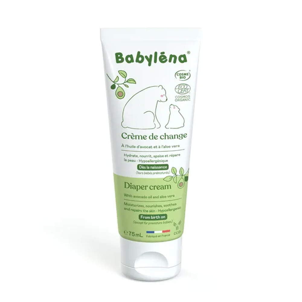 Babylena Crema ecológica para el cambio de pañal Desde el nacimiento 75 ml