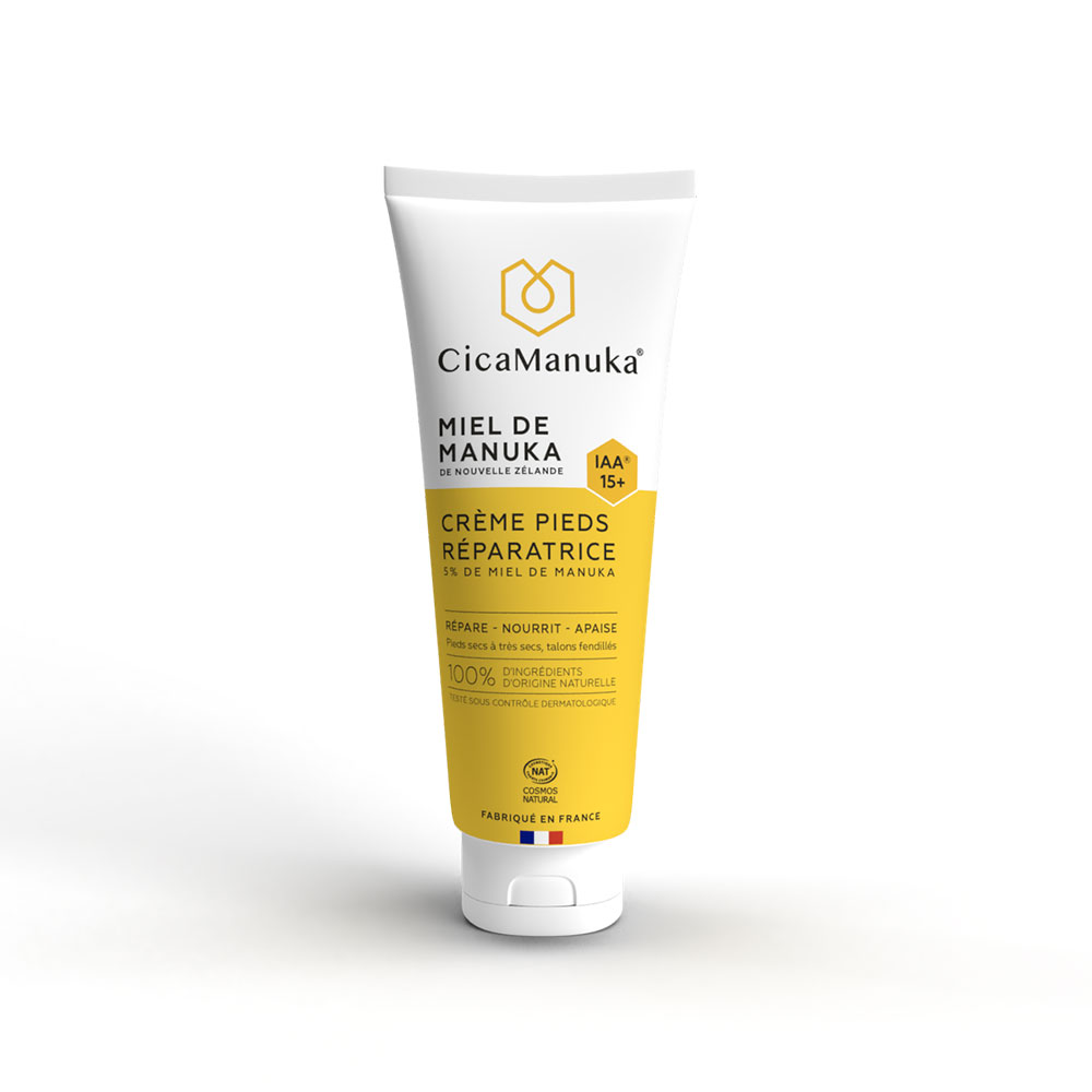 Cica Manuka IAA15+ Crema reparadora de pies con miel de Manuka 75 ml