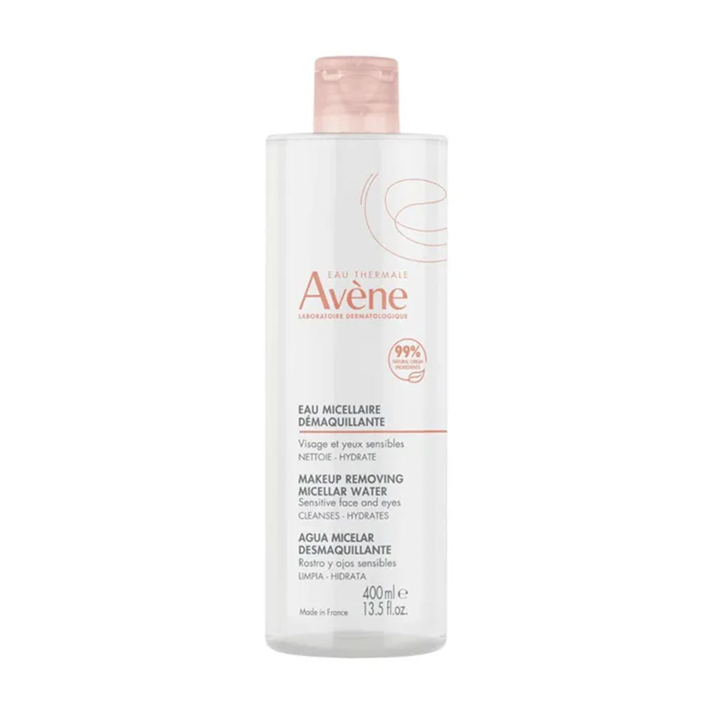 Avène Mis Esenciales Agua micelar desmaquillante rostro y ojos sensibles 400 ml