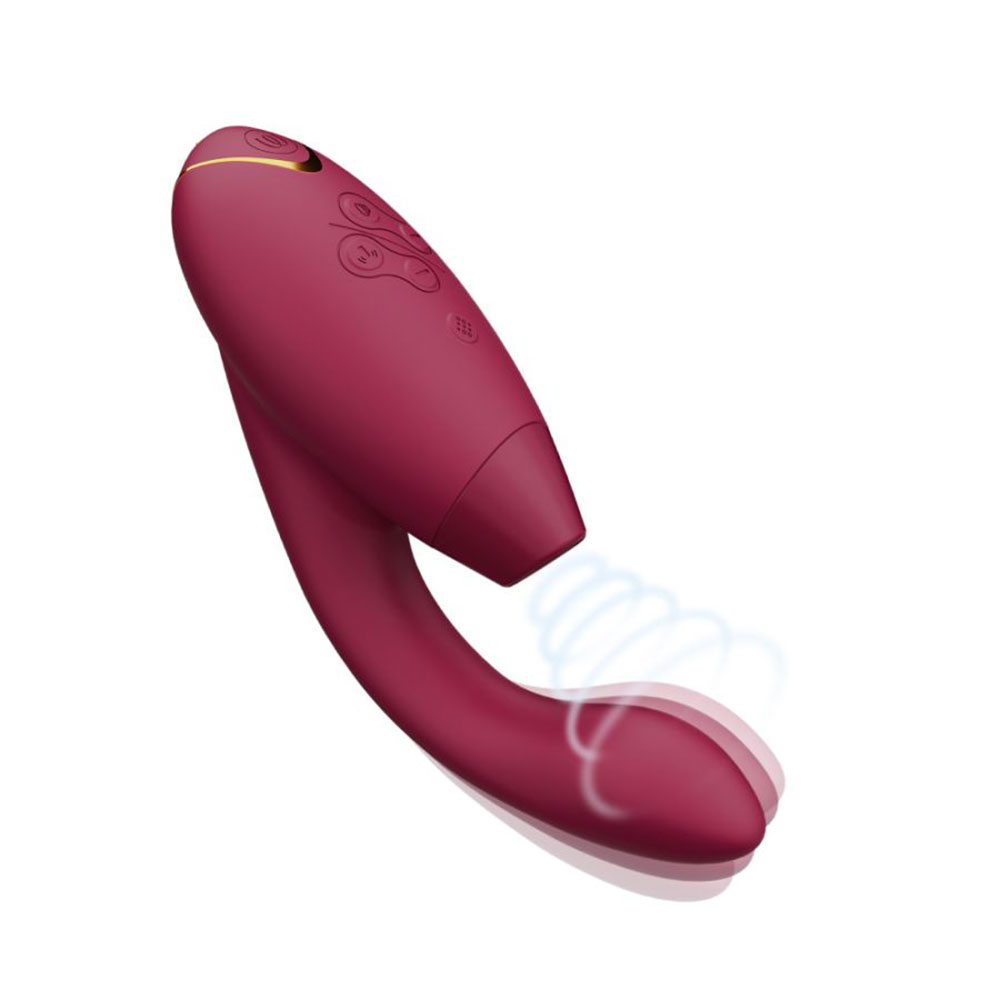 Womanizer Vibromasajeador Duo 2 punto G burdeos
