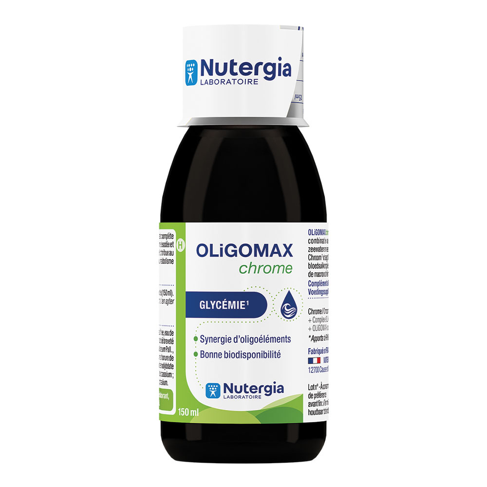Nutergia Oligomax cromo regulación de la glucemia 150 ml