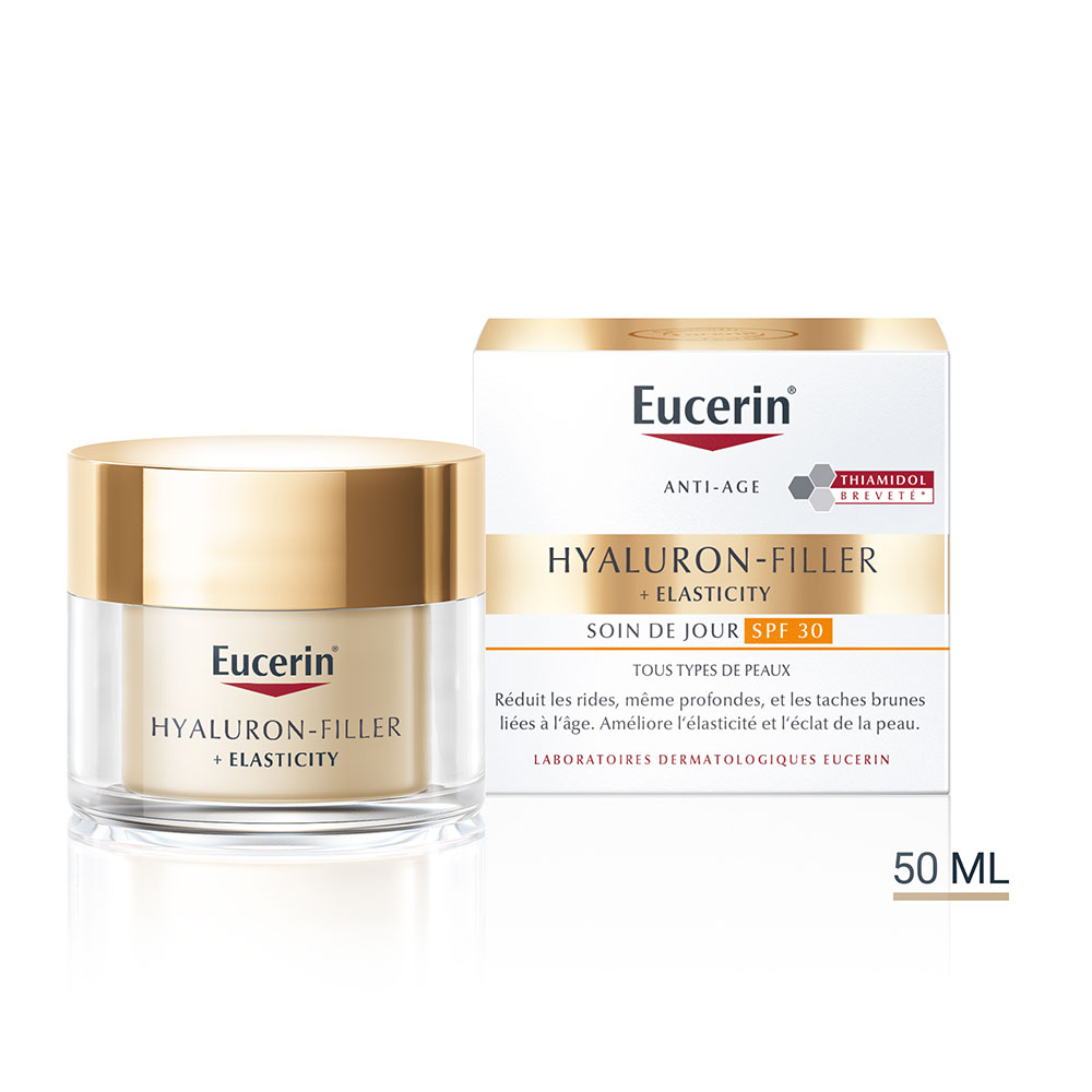 Eucerin Hyaluron-Filler + Elasticity Cuidado de día SPF30 pieles maduras 50 ml