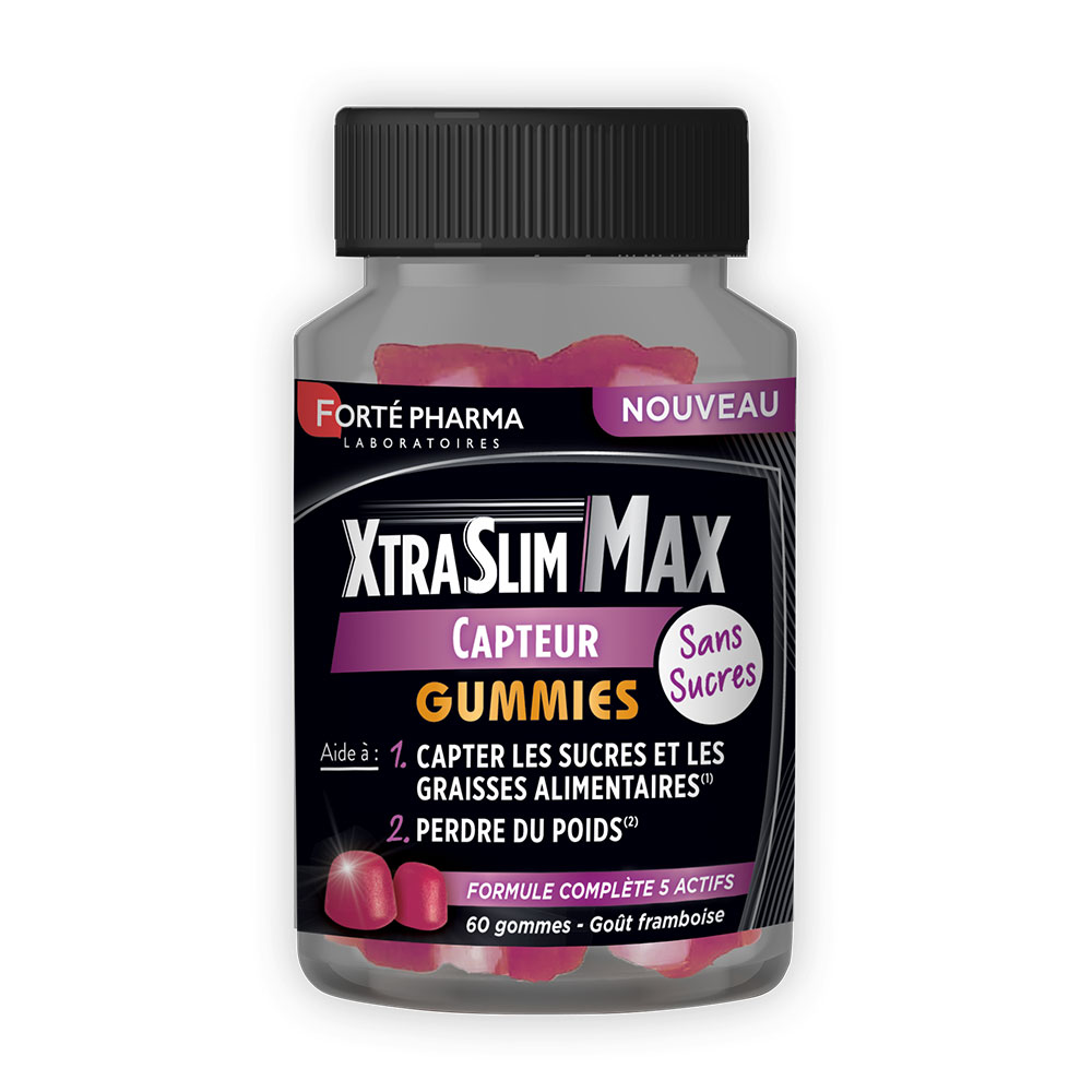 Forté Pharma XtraSlim Max Quemador de grasa 60 gominolas