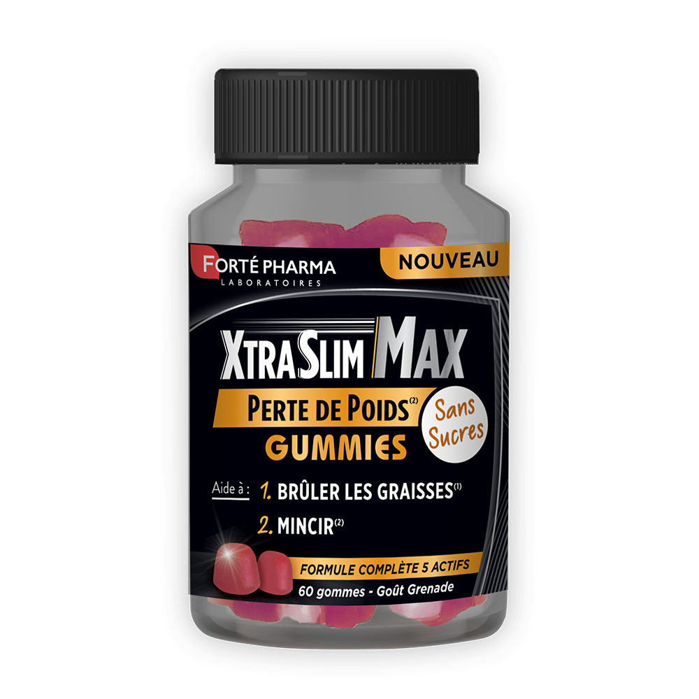 Forté Pharma XtraSlim Max Pérdida de peso 60 gominolas
