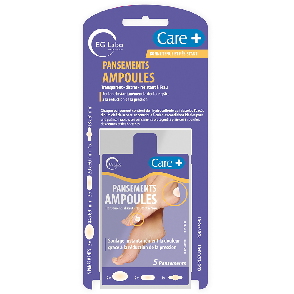 Care+ Apósitos hidrocoloides en ampolla