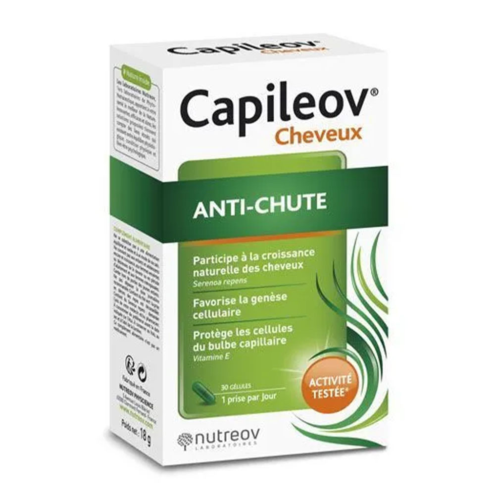 Nutreov Capileov Anticaída cabello 30 cápsulas