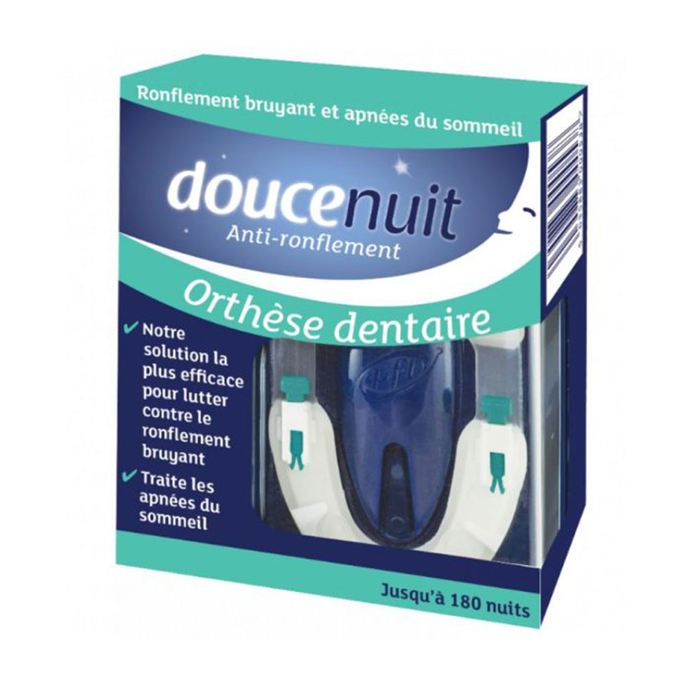 Doucenuit Férula dental antironquidos Forma adaptable