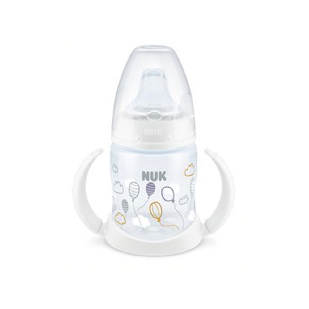 Nuk First Choice+ con control de temperatura Taza de entrenamiento Le Blanc Boquilla de silicona para niños a partir de 6 meses 150 ml