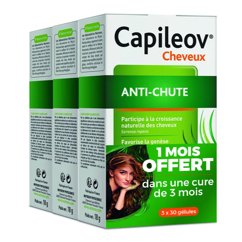 Nutreov Capileov Capileov Anticaida 3x30 Capsulas 3x30 Géules
