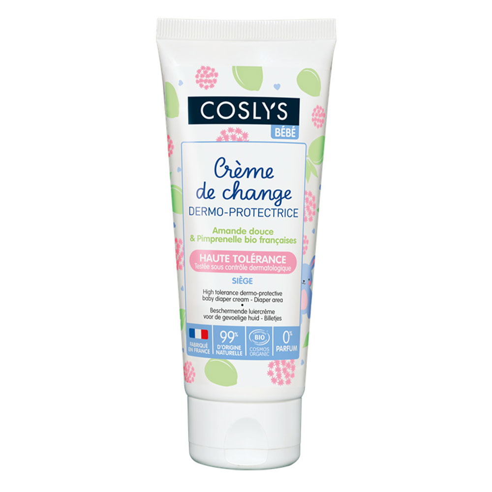 Coslys Bebé Crema ecológica para el cambio de pañal 75 ml