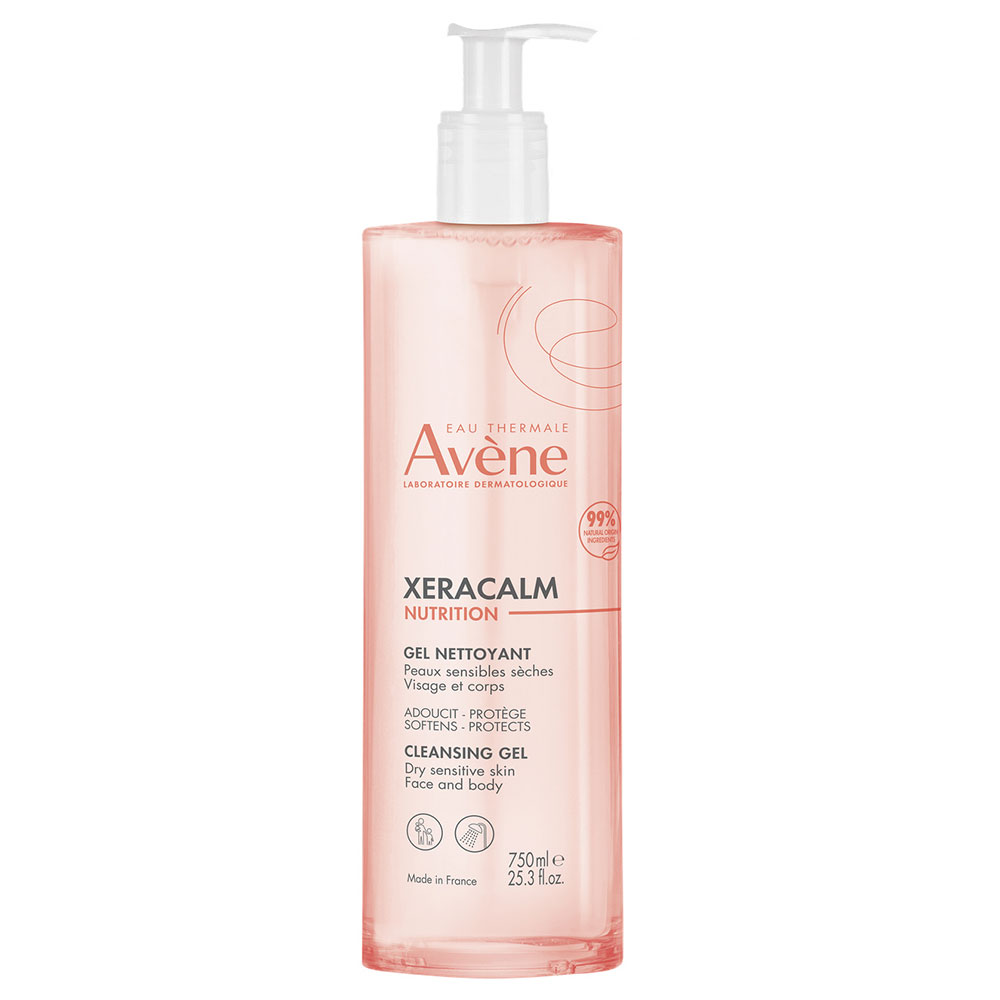 Avène Xeracalm Nutrition Gel limpiador 750ml