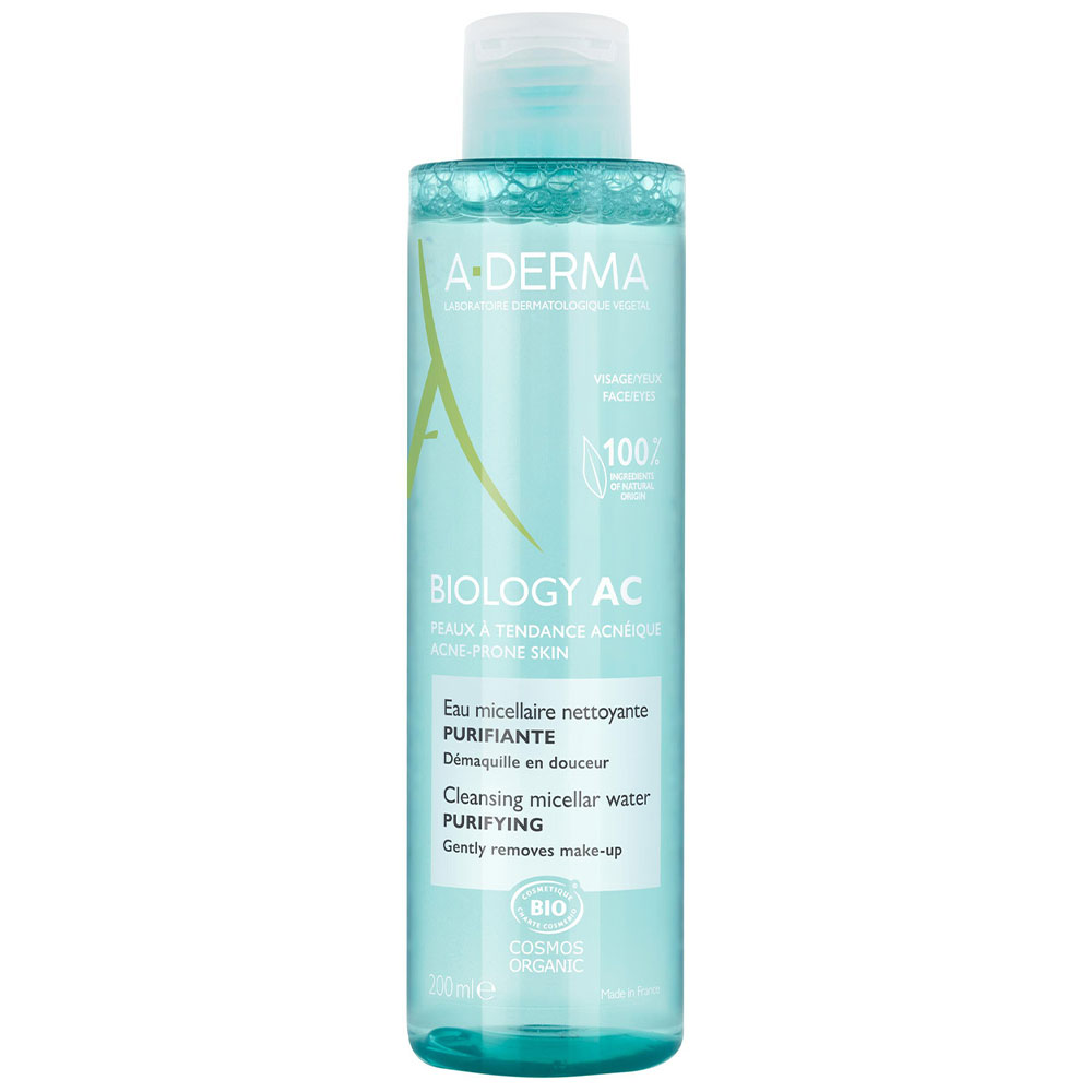 A-Derma Biology AC Agua micelar purificante bio 200ml