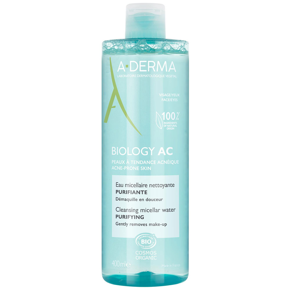 A-Derma Biology AC Agua micelar purificante Bio 400ml