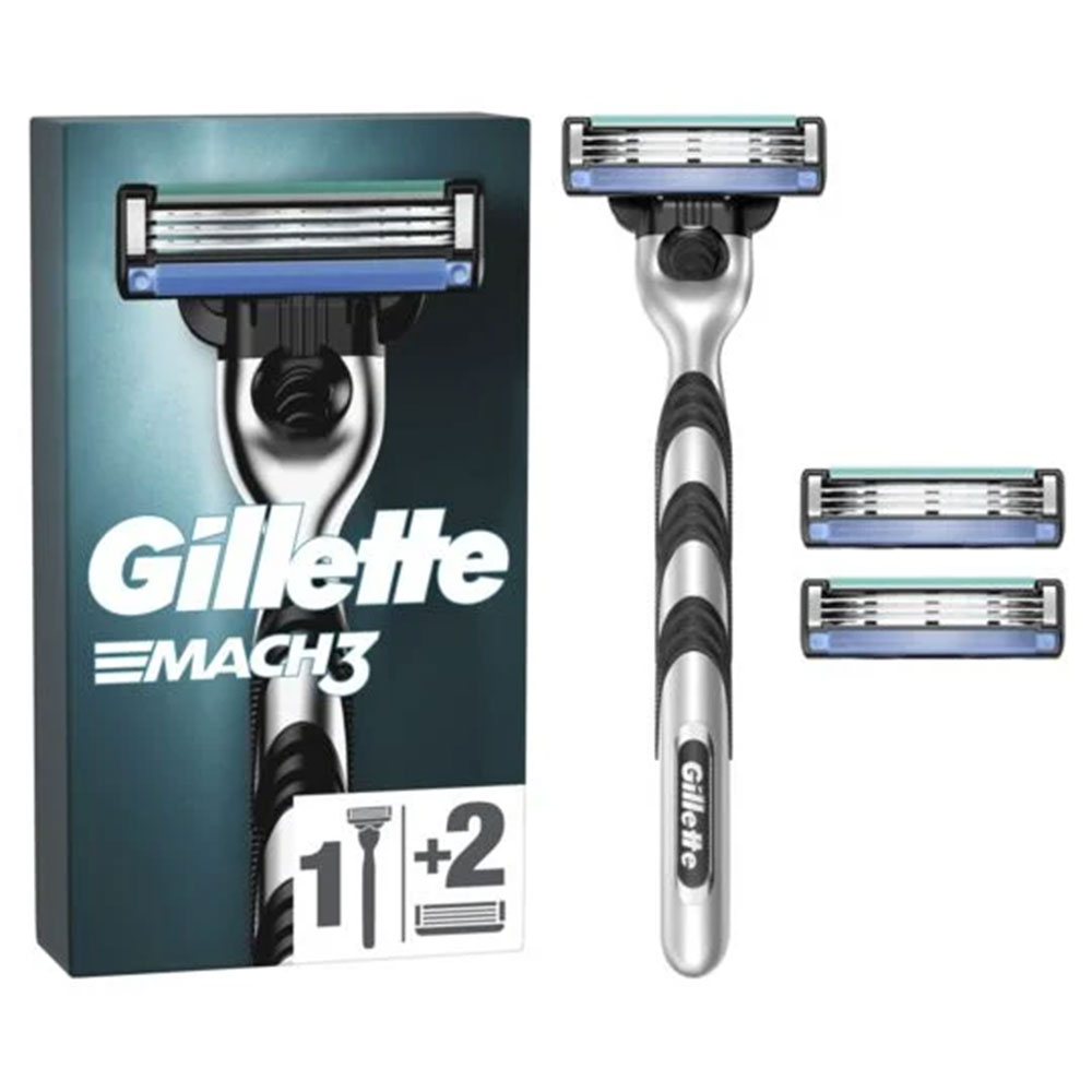 Gillette Mach3 Maquinillas Cuchillas desechables x3