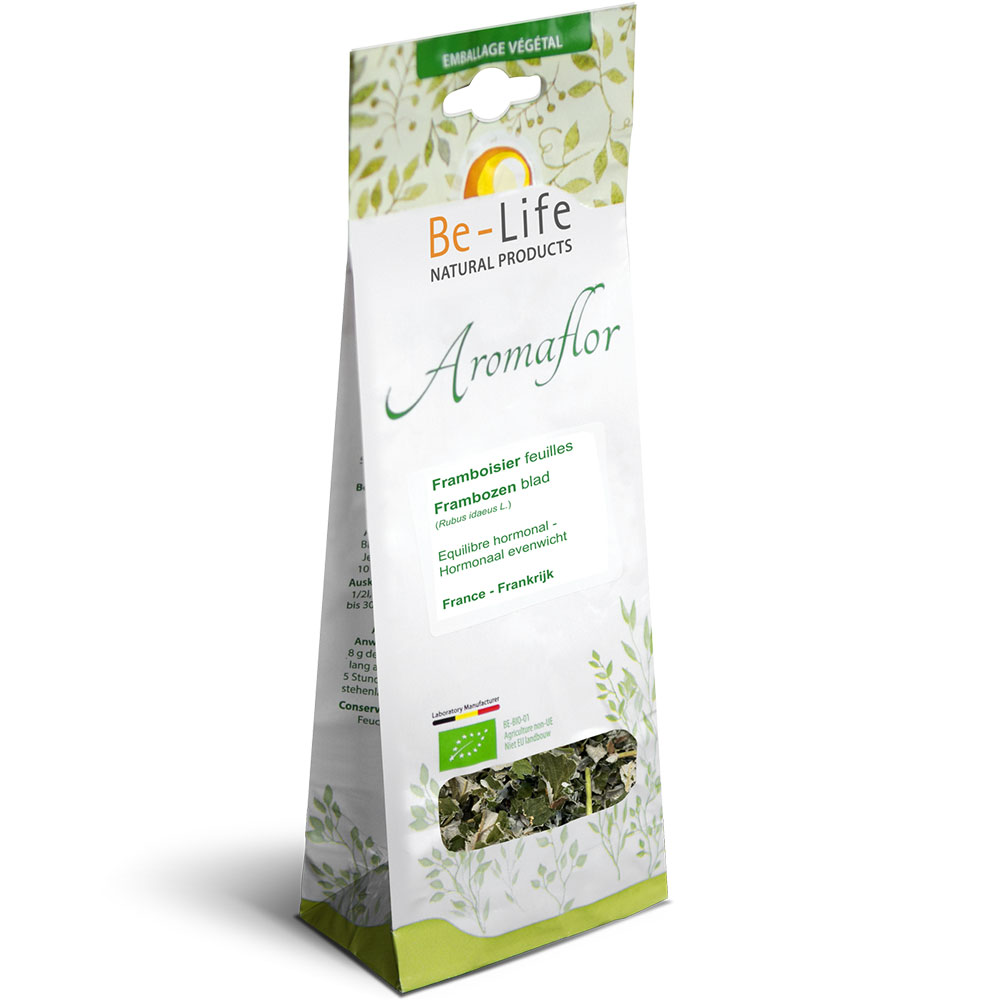 Be-Life Aromaflor Tisana ecológica de hojas de frambuesa 25g