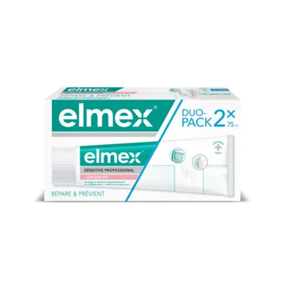 Elmex Sensitive Professional Pasta dentífrica Gum Care 2x75ml