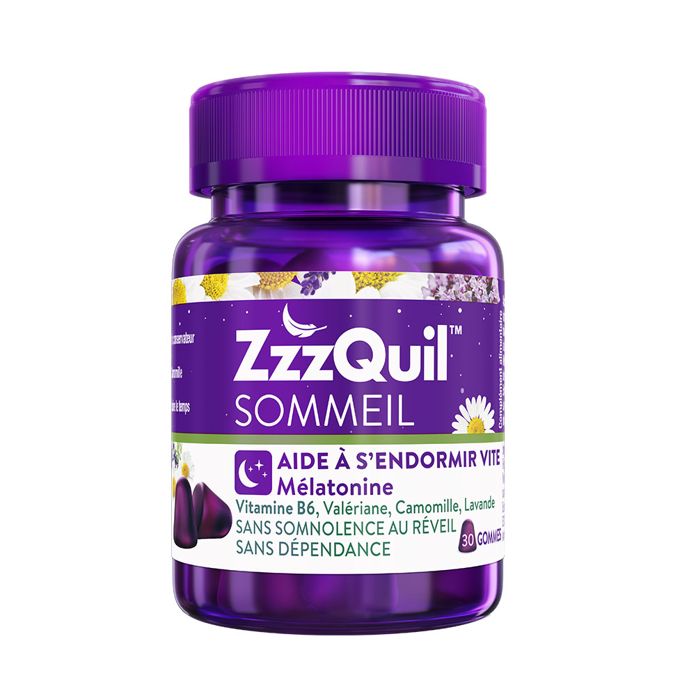 ZzzQuil Sueño Frutas del bosque 30 gummies