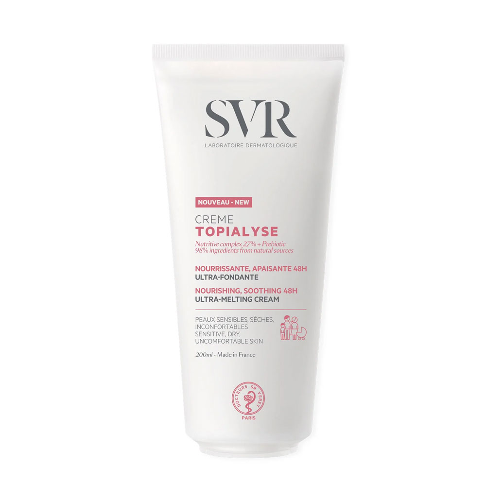 Svr Topialyse Crema nutritiva antisequedad pieles sensibles Peaux sensibles sèches 200ml