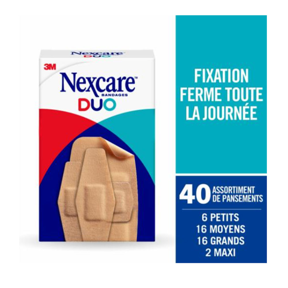 Nexcare Conjuntos de vestir Retención Duo 24 horas x40