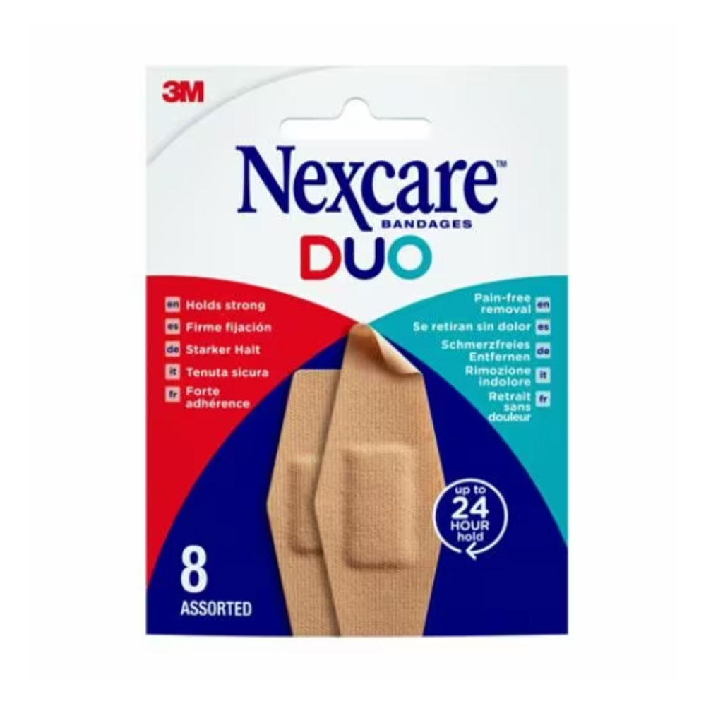 Nexcare Conjuntos de vestir Retención Duo 24 horas x8