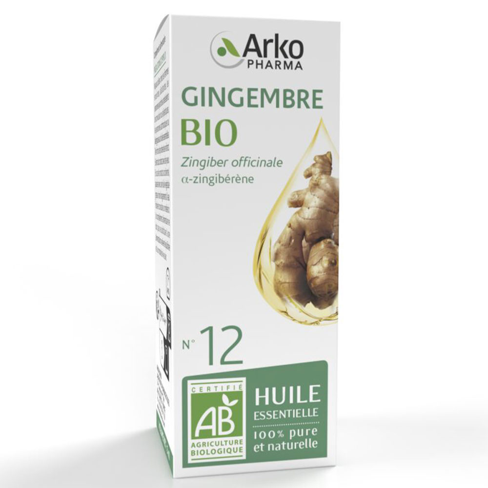 Arkopharma Arkoesencial Aceite esencial N°12 Jengibre bio 5 ml