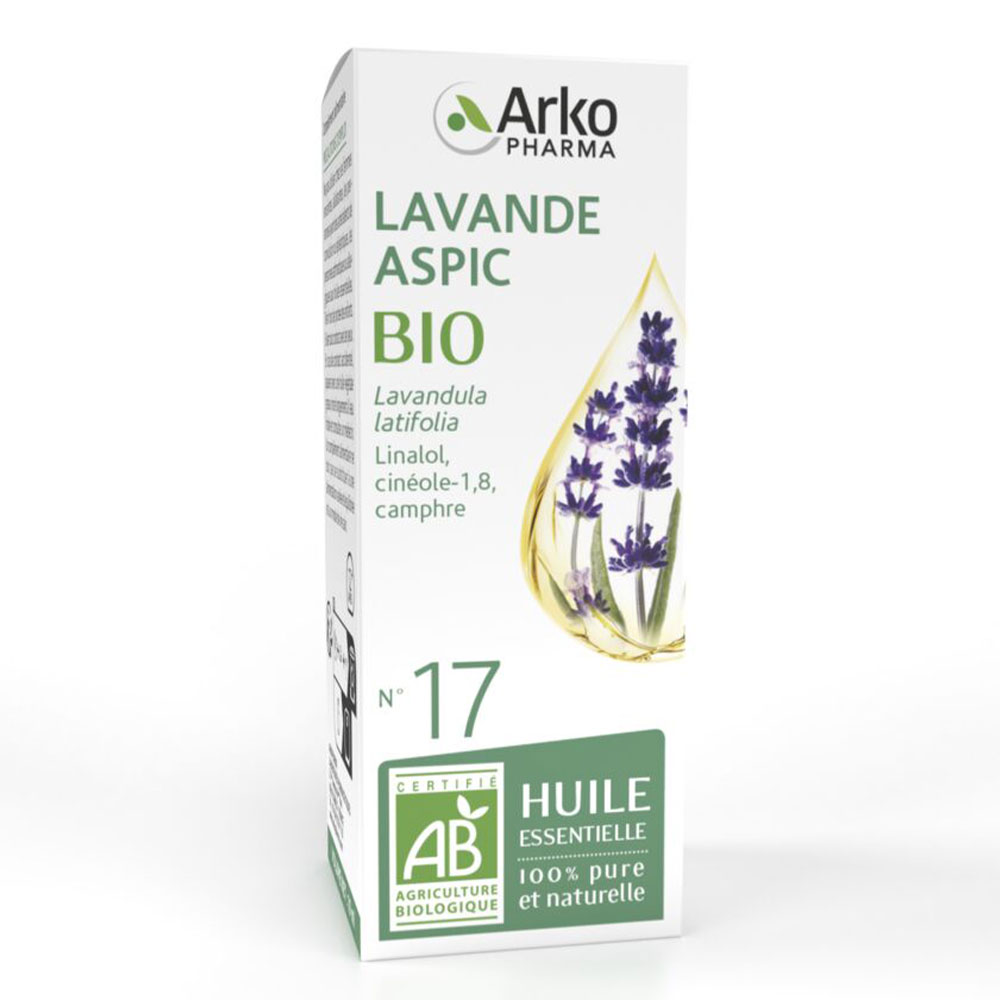 Arkopharma Arkoesencial Aceite Esencial N°17 Lavanda Aspic BIO 10 ml