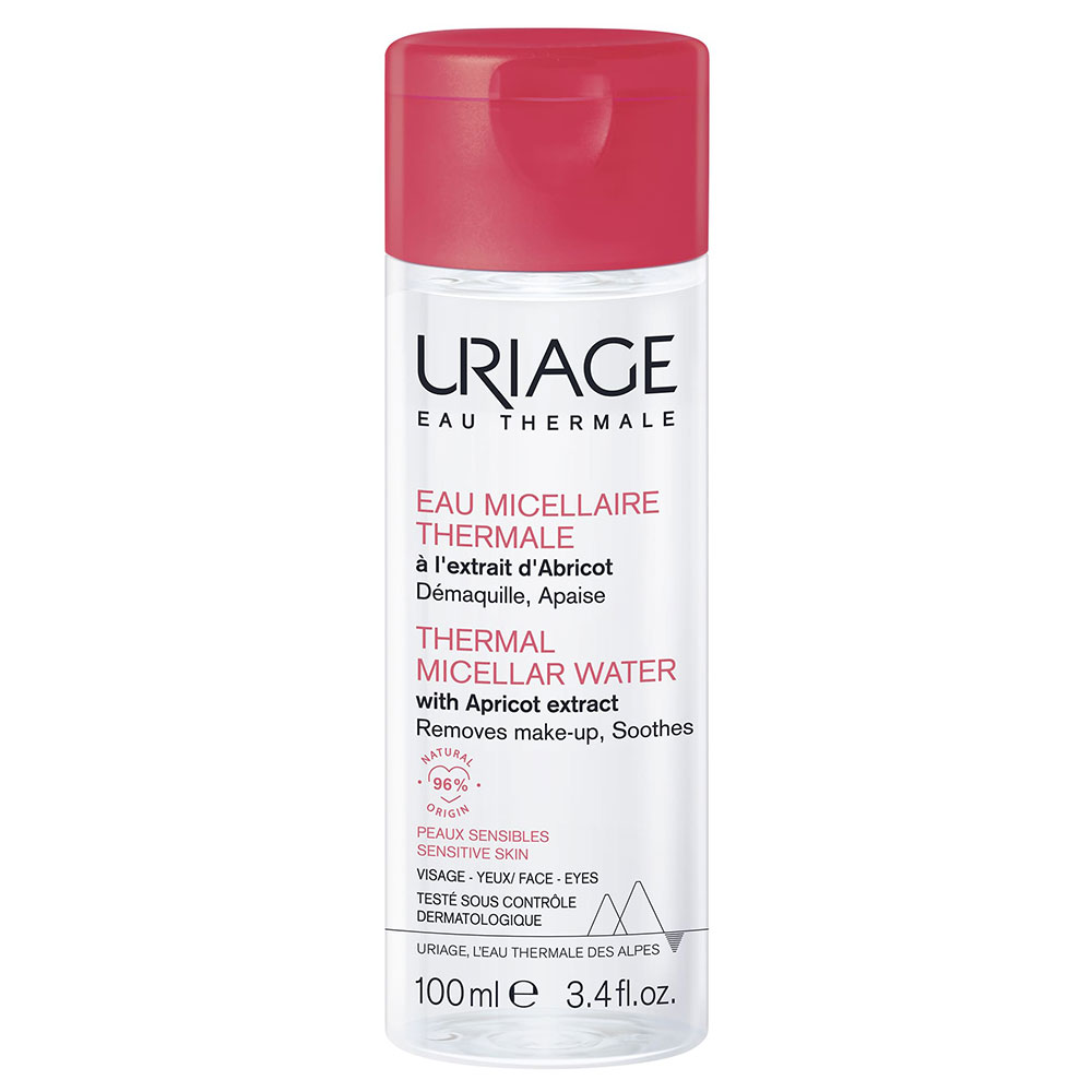 Uriage Agua micelar termal rostro y ojos pieles rojeces 100ml