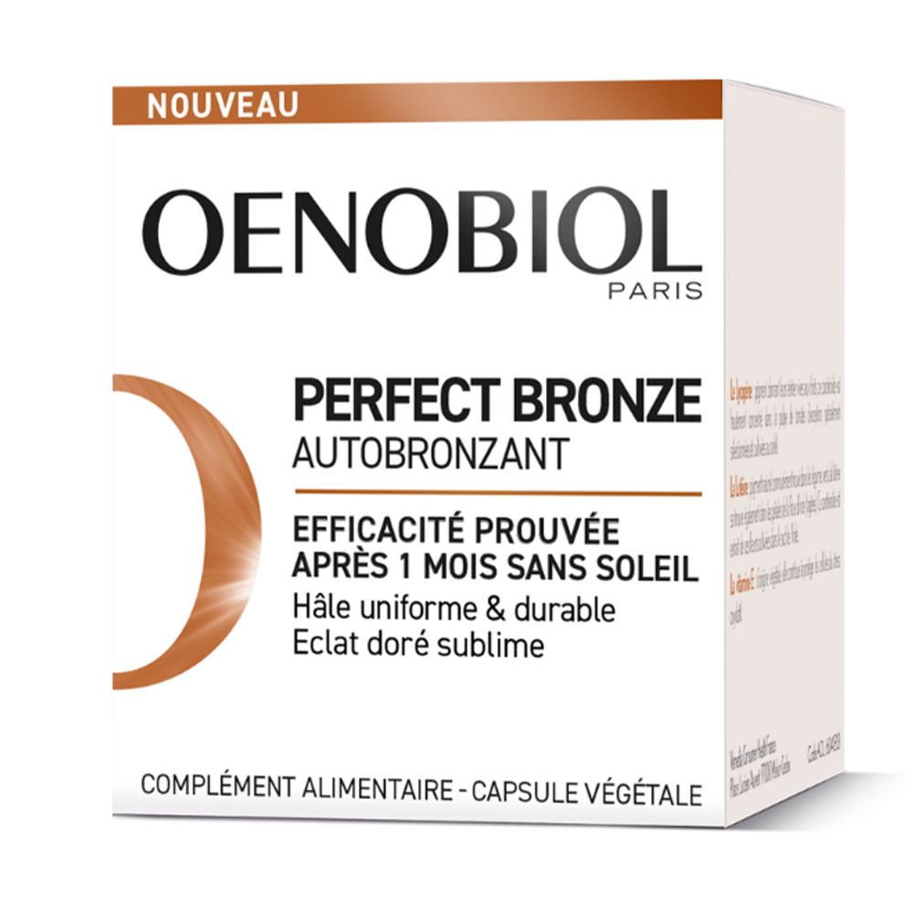 Oenobiol Perfect Bronze Autobronceador 30 cápsulas