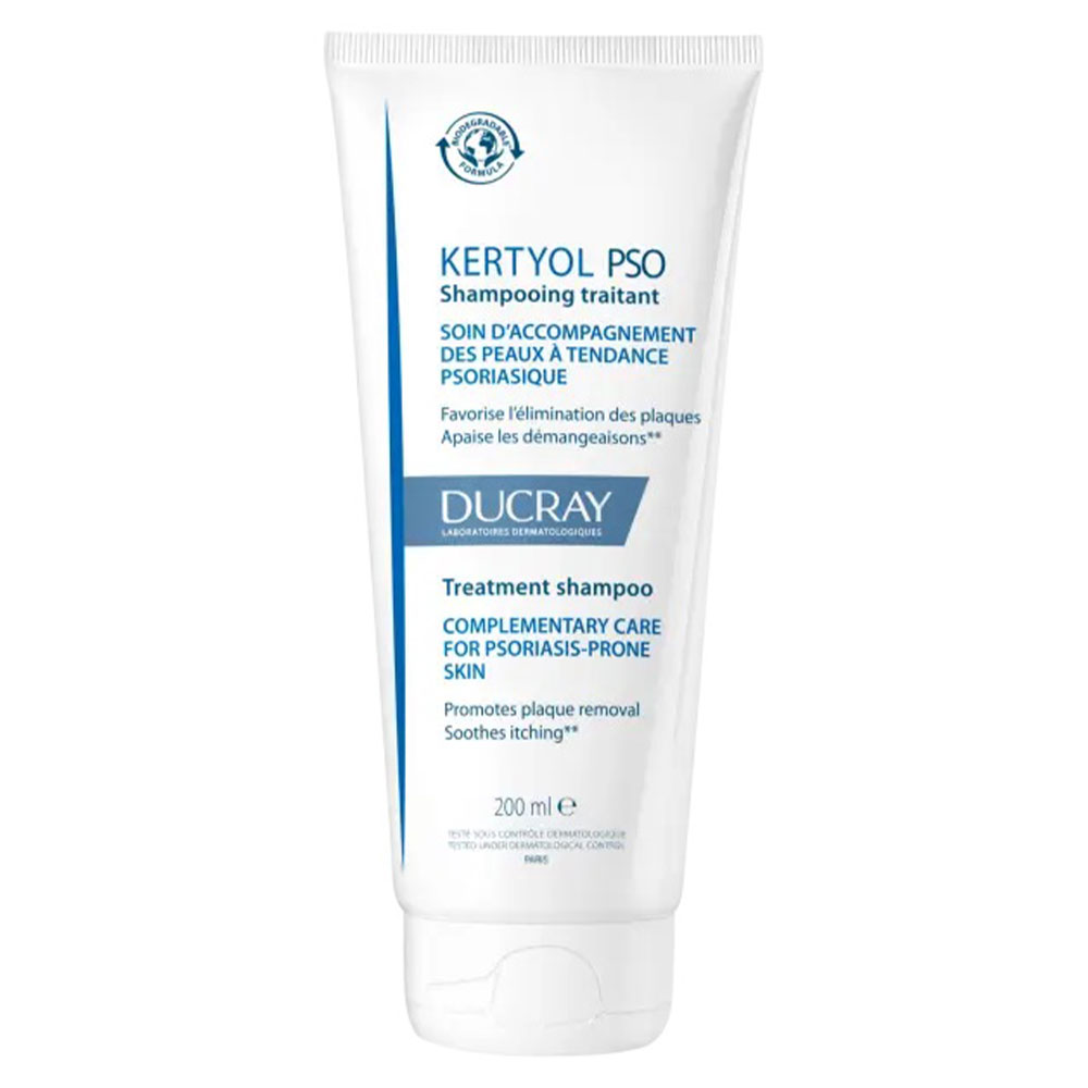 Ducray Kertyol P.S.O Champú tratante para piel con tendencia psoriásica 200 ml