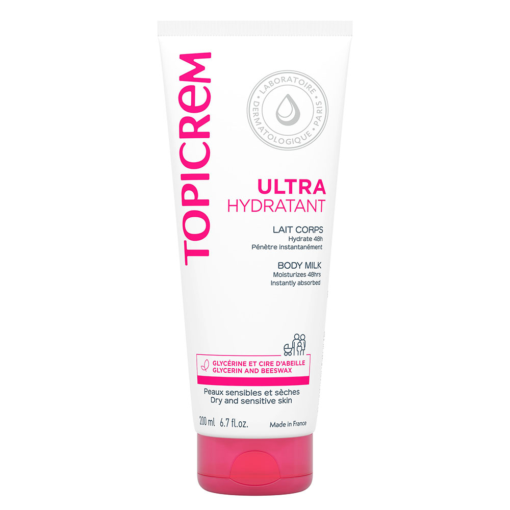 Topicrem Ultra Hidratante Leche Corporal Ultra Hidratante Pieles Sensibles Y Secas Peaux Sensibles Et Seches 200ml