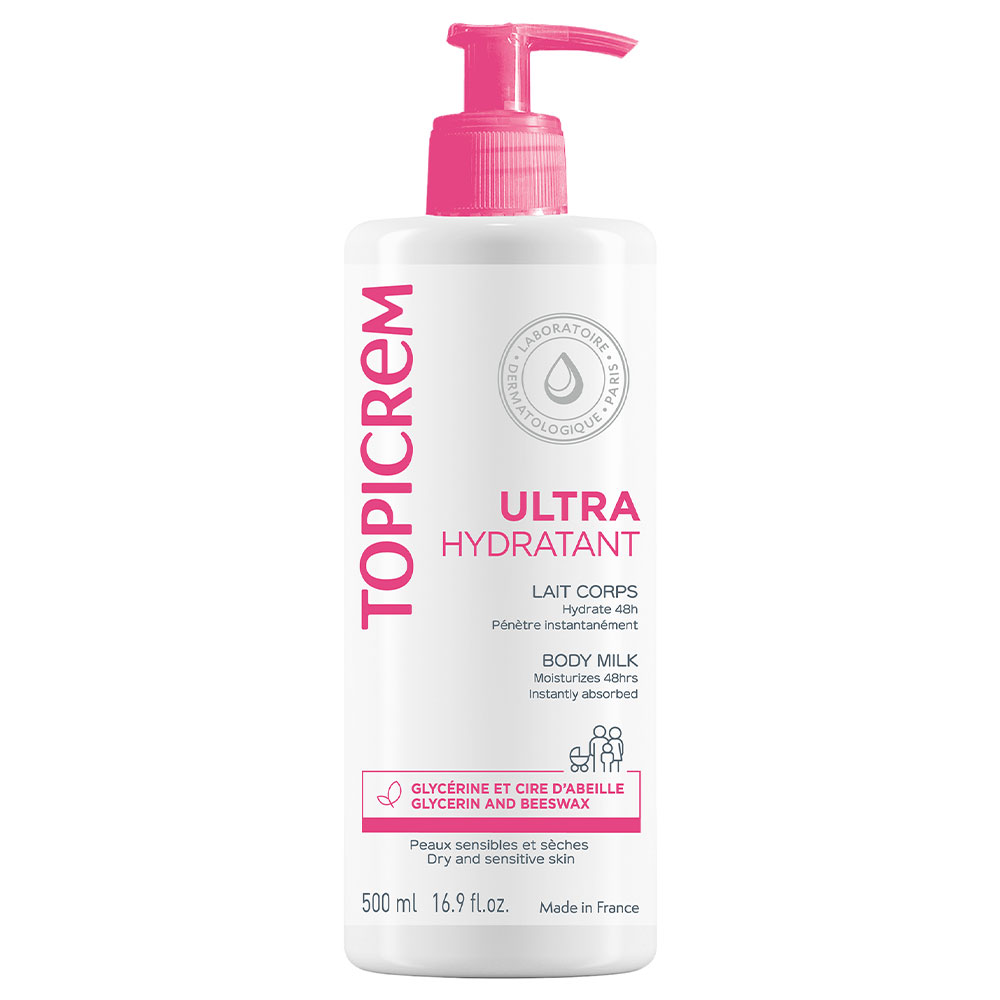 Topicrem Ultra Hidratante Leche Corporal Ultra Hidratante Pieles Sensibles Y Secas Peaux Sensibles Et Seches 1L