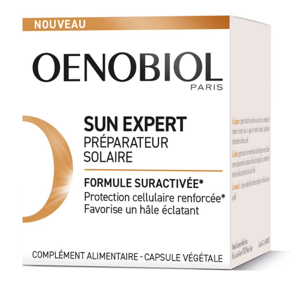 Oenobiol Sun Expert Preparador solar 30 cápsulas