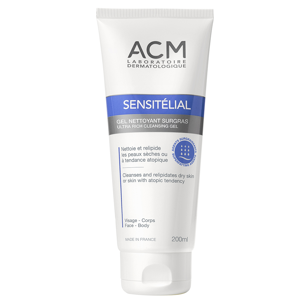 Acm Sensitelial Gel limpiador supergraso 200 ml