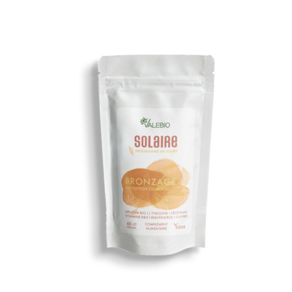 Valebio Bronceado al sol Protección celular 60 cápsulas
