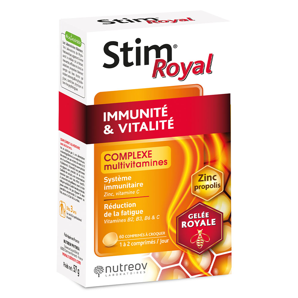 Nutreov Stim Royal Inmunidad y vitalidad 60 comprimidos