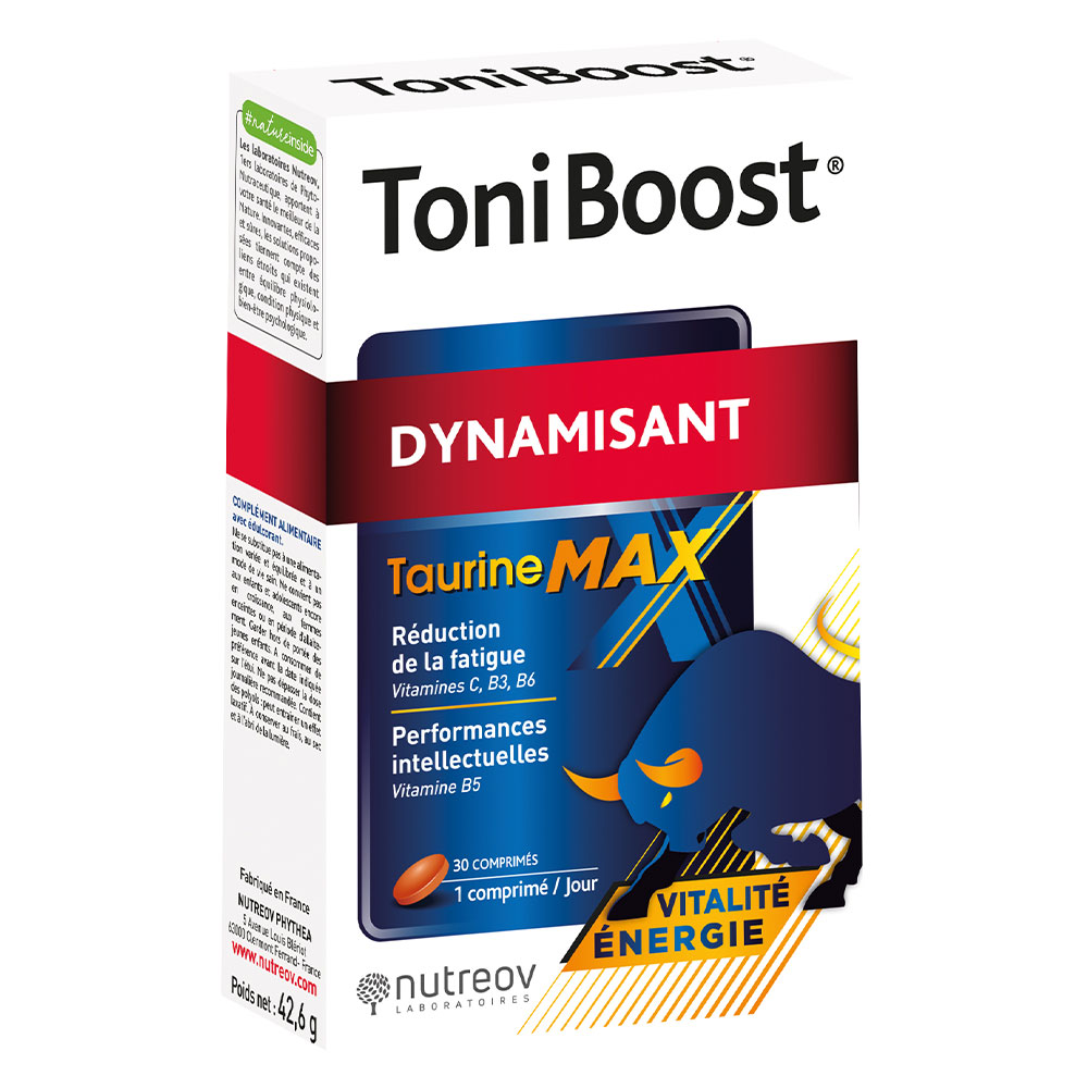 Nutreov Toniboost taurina max 30 comprimidos