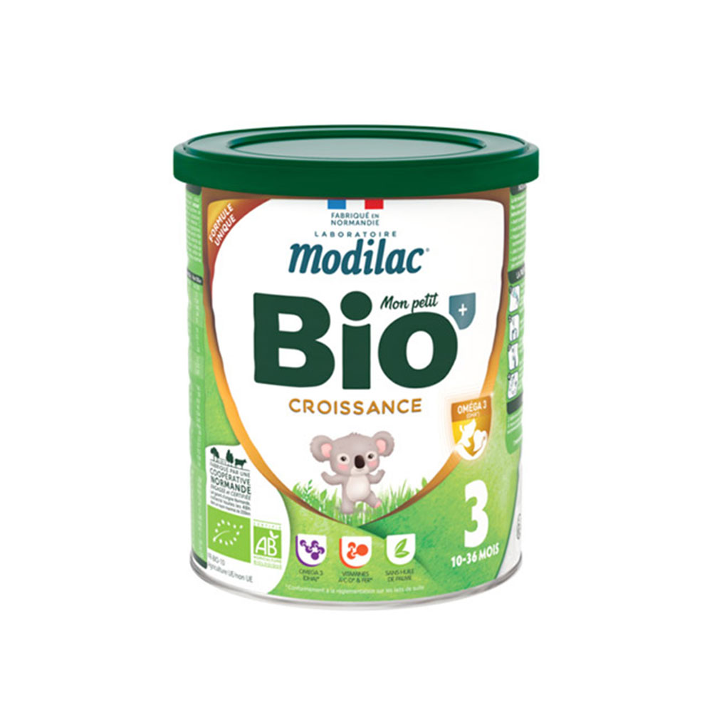 Modilac Mon Petit Bio 3 Croissance 10-36 Mois 800g