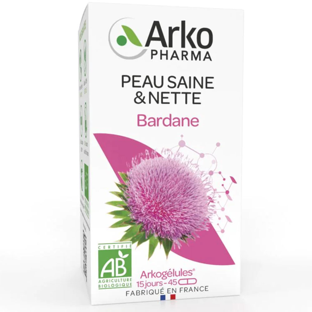 Arkopharma Arkocápsulas Piel impecable Arctium bio 45 cápsulas