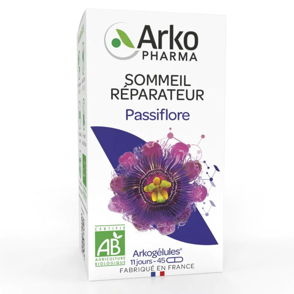 Arkopharma Arkocápsulas Pasiflora bio sueño reparador 45 cápsulas