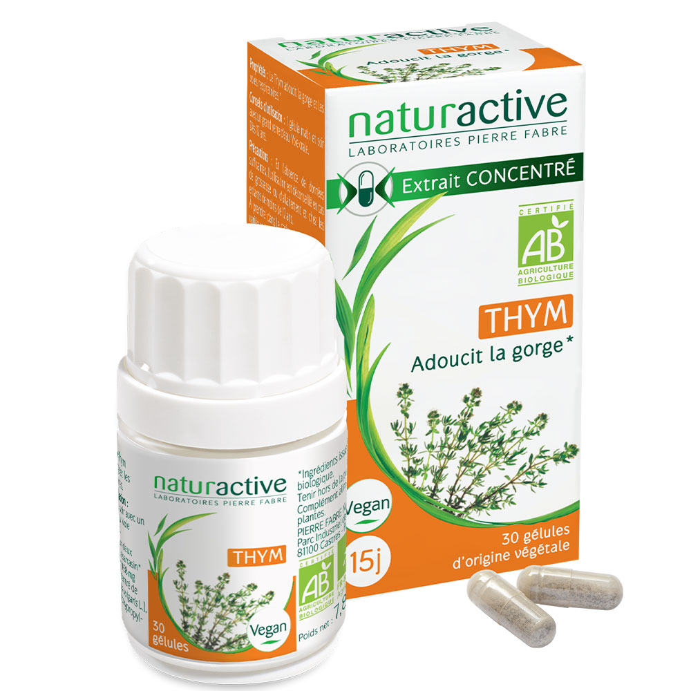 Naturactive Tomillo 30 cápsulas