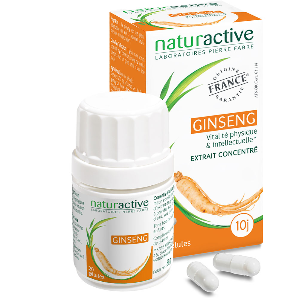 Naturactive Ginseng 20 Capsulas