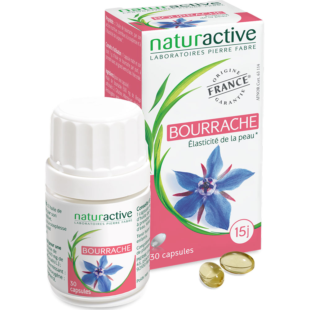 Naturactive Aceite De Borraja 30 Capsulas