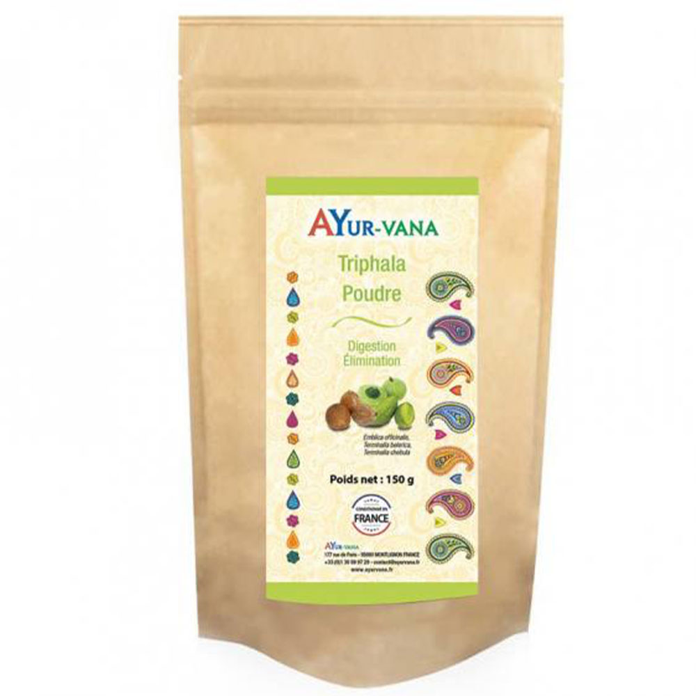 Ayur-Vana Triphala Digestión y eliminación 150g