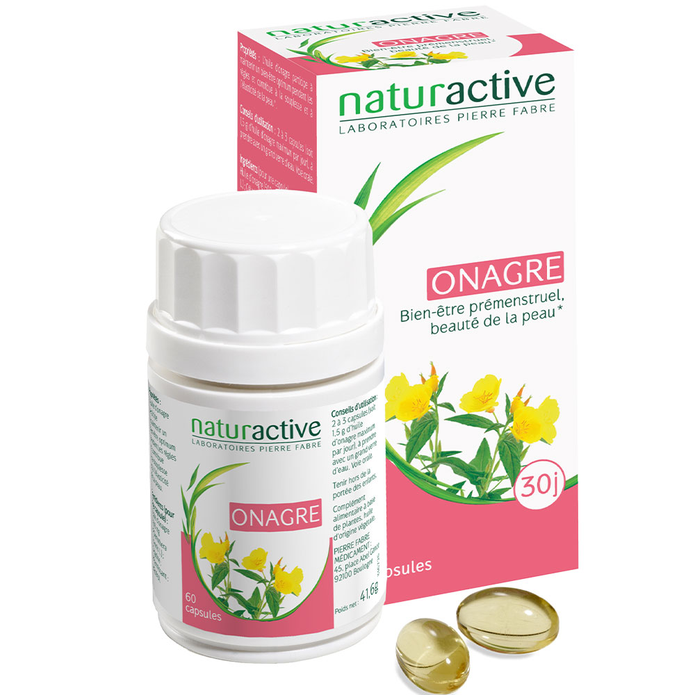 Naturactive Aceite de onagra 60 cápsulas