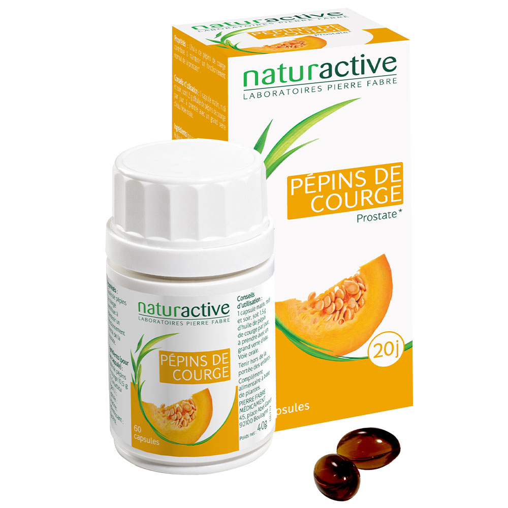 Naturactive Aceite De Semillas De Calabaza 60 Capsulas