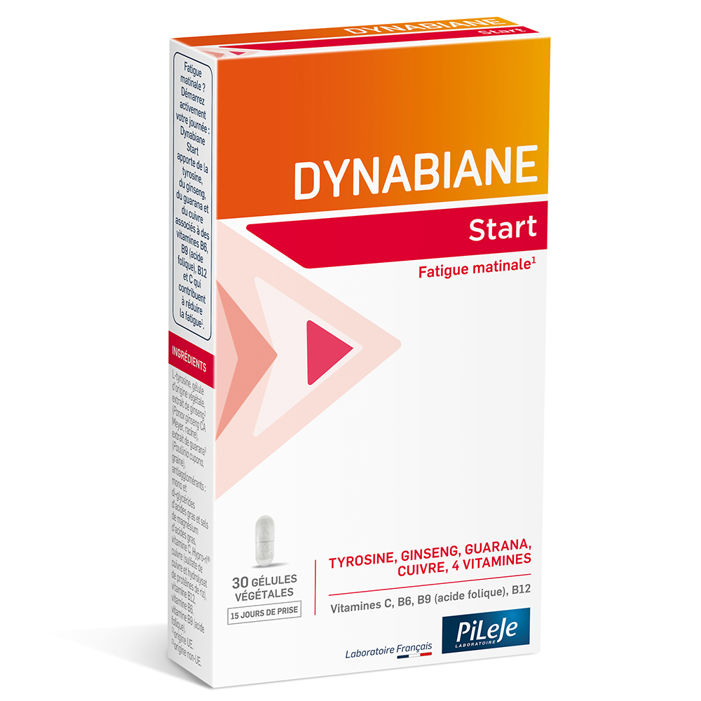 Pileje Dynabiane Start fatigue matutina 30 cápsulas