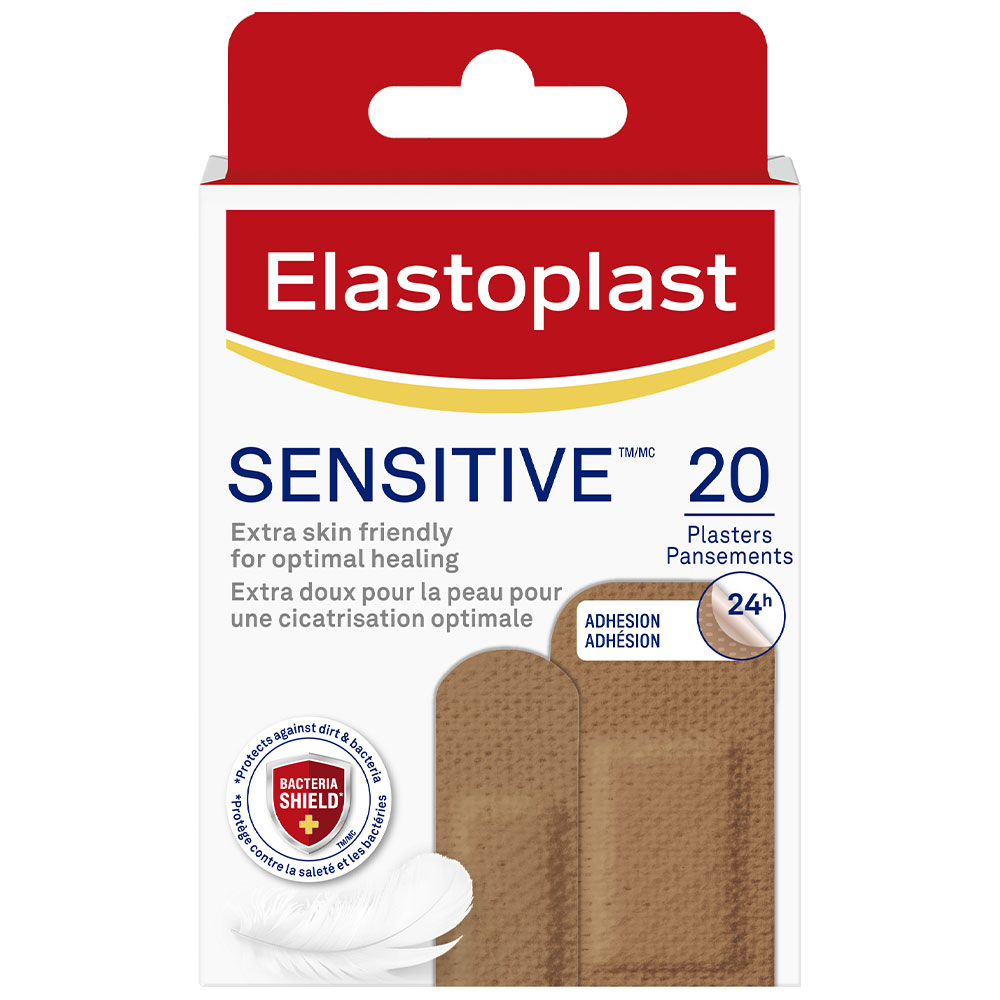 Elastoplast Apósitos pieles sensibles 2 formatos x20