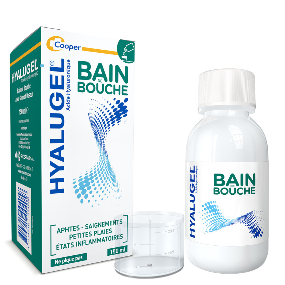 Hyalugel Enjuague bucal con ácido hialurónico 150 ml
