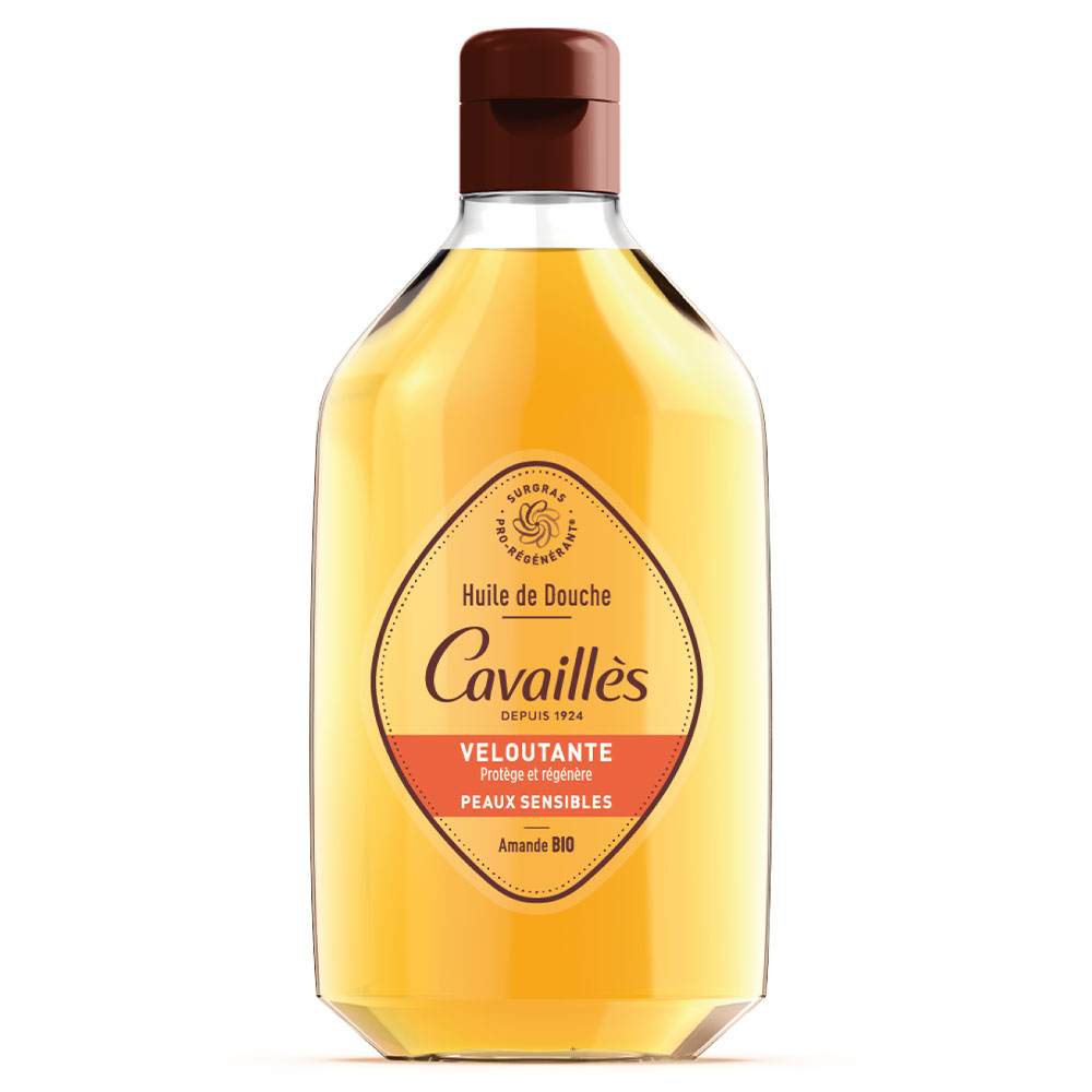 Cavaillès Surgras Actif Aceite de ducha sedoso Peaux Sensibles 250ml