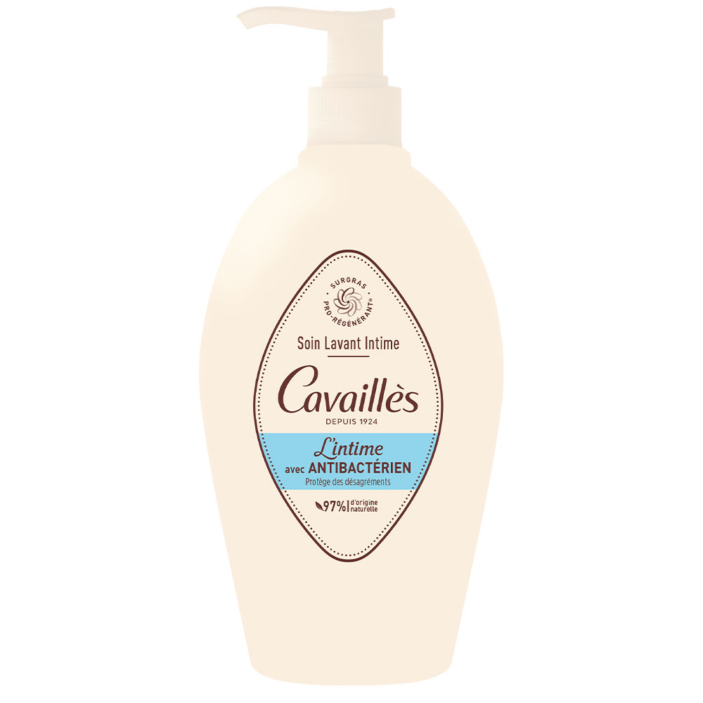 Cavaillès Sequedad Íntima Gel natural antibacteriano 500ml